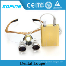 SF-DL05 Loupes dentaires de nouvelle conception avec lampes chirurgicales dentaires portables légères